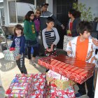 Lemoore's Washburn family is surprised with presents.